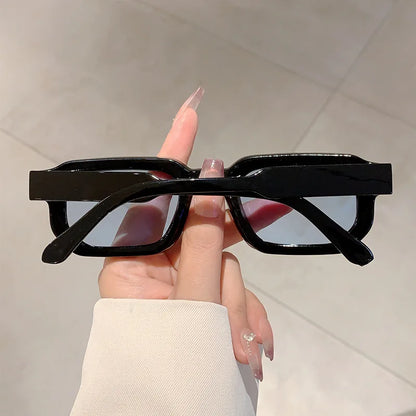 Aesthetic Fashion Retro Rectangle Frame Sunglasses