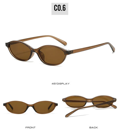 Cat Eye Fashion Retro Oval Women's Sunglasses