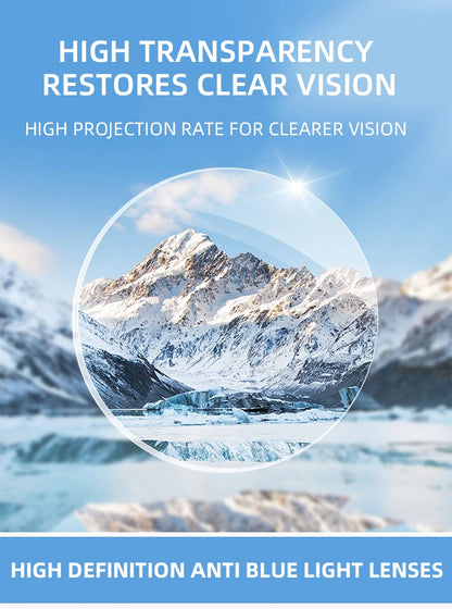 Chic retro cat-eye blue light glasses - retinosa