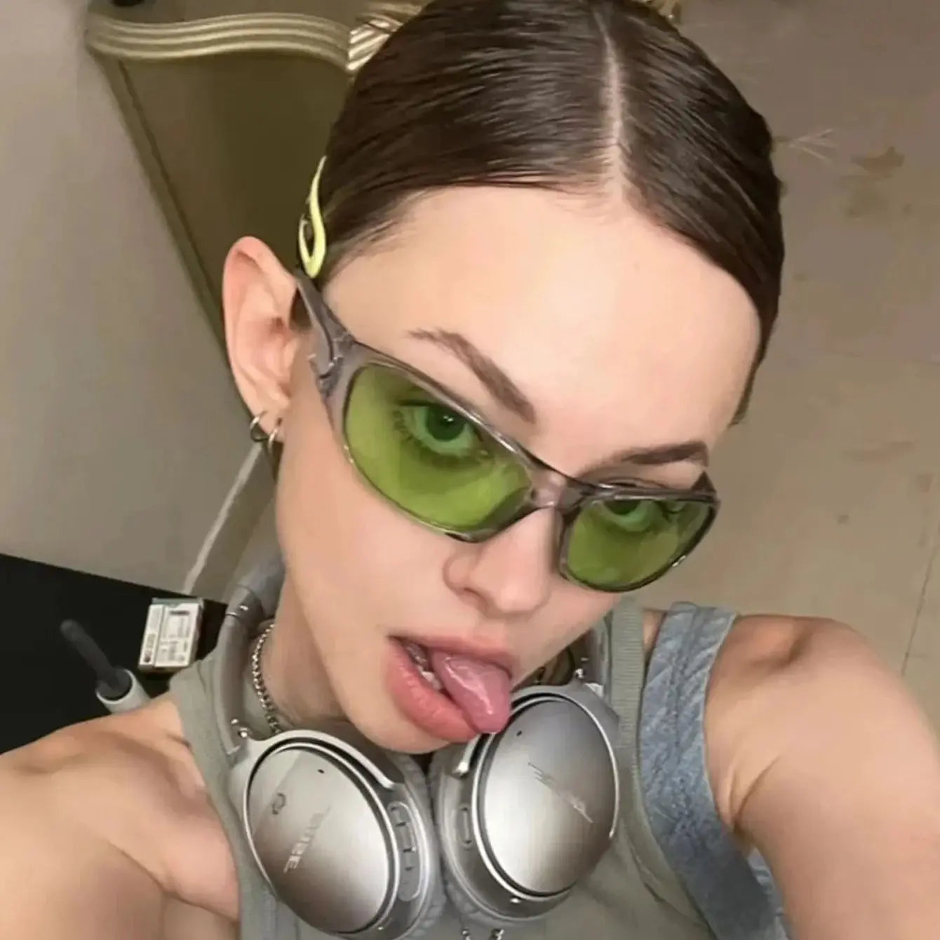 polychrome For Women, Punk Fashion SunGlasses - retinosa