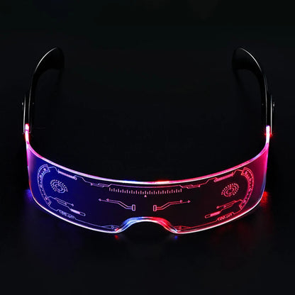 LED Neon Luminous Glow Party Glasses