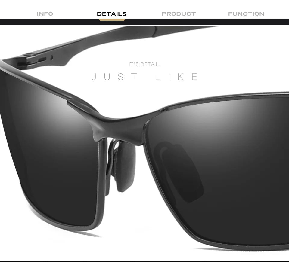 High-End Cool Polarized Night Vision Sunglasses