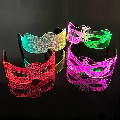 LED Neon Luminous Glow Party Glasses