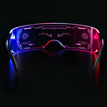 LED Neon Luminous Glow Party Glasses