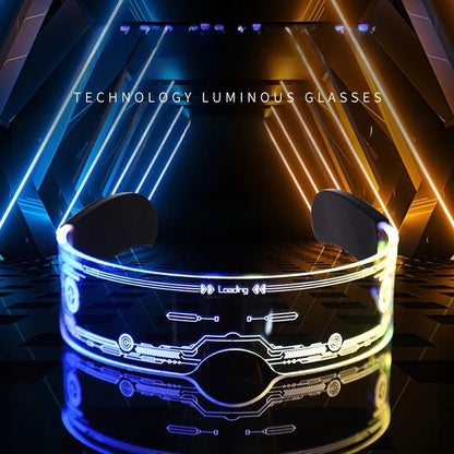 LED colorful luminous technology glasses bar dancing party