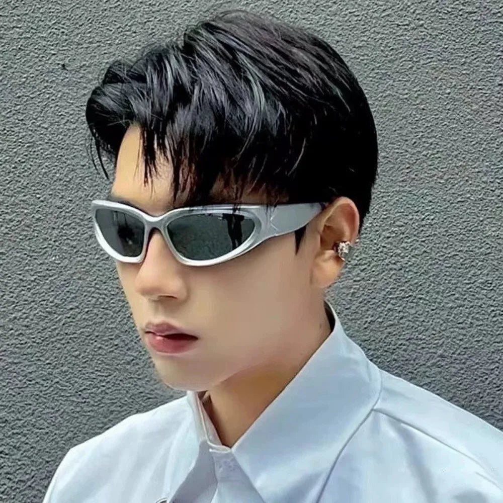 Korean Fashionable Reflecting Glare Unisex Glasses