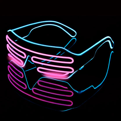 LED Luminous Halloween glasses