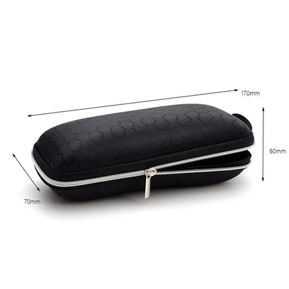 Portable Lanyard Zipper Glasses Case