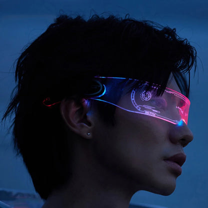 LED Neon Luminous Glow Party Glasses