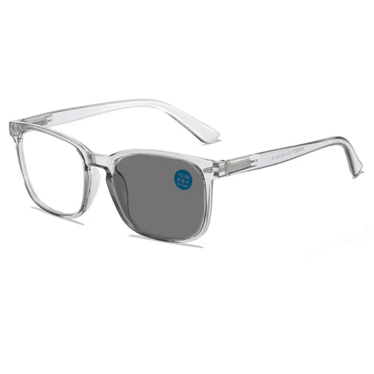 Anti-UV Far Sight Photochromic Reading Eyeglasses - retinosa