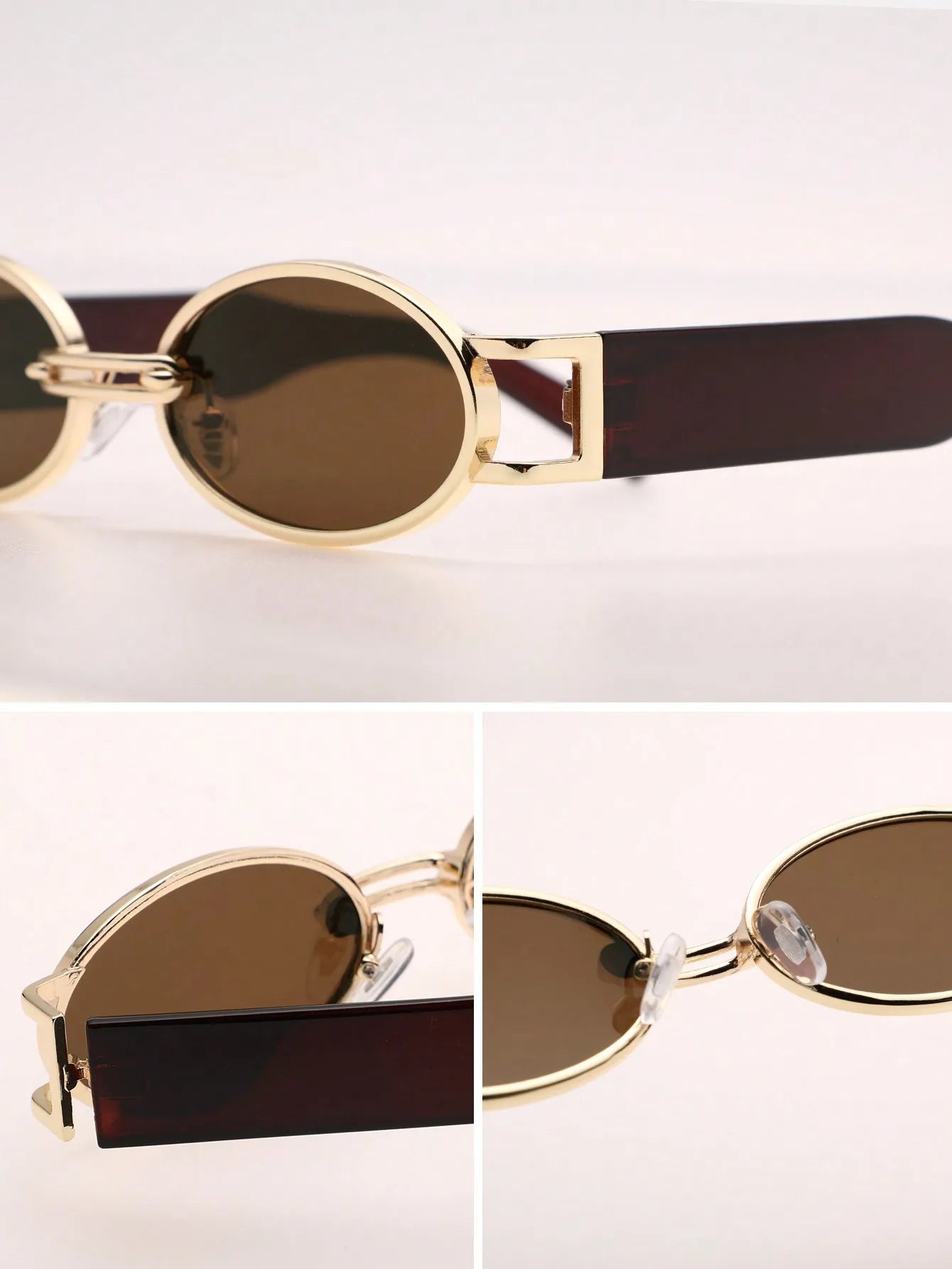 Unisex Luxury Oval Fashion Glasses