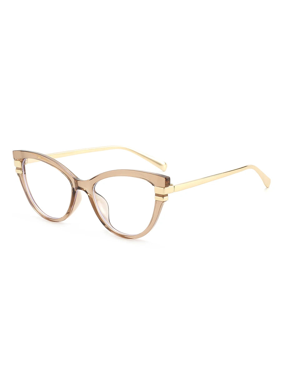 Chic retro cat-eye blue light glasses - retinosa