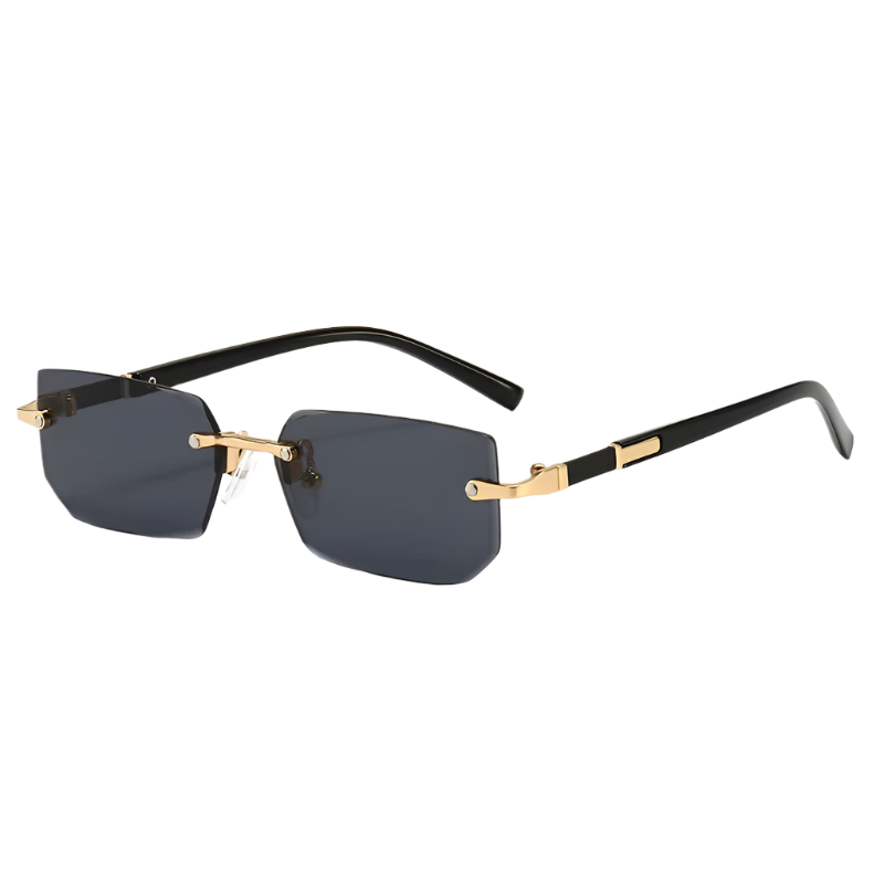 High-Definition Rimless Square Eyewear