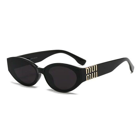 MUI Glamour Oval Cat Eyes Stylish Fashion Sunglasses