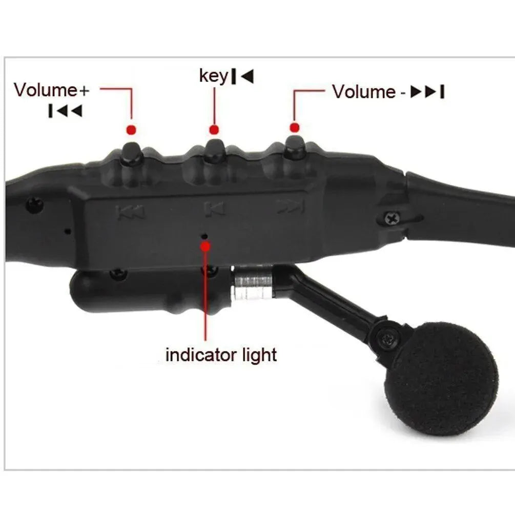 Stereo Noise Reduction Headset Sunglasses