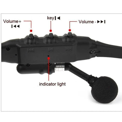 Stereo Noise Reduction Headset Sunglasses