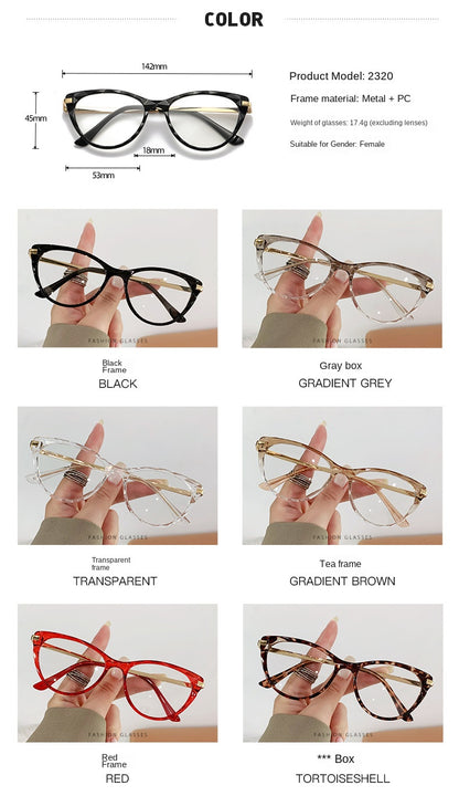 Anti Blue Light New Sexy Cat Eye Glasses