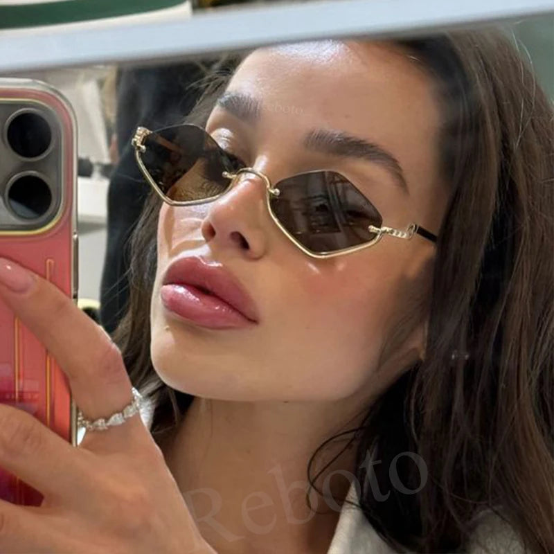 Ladies Hipster Sexy Cat Eye Luxury Shades