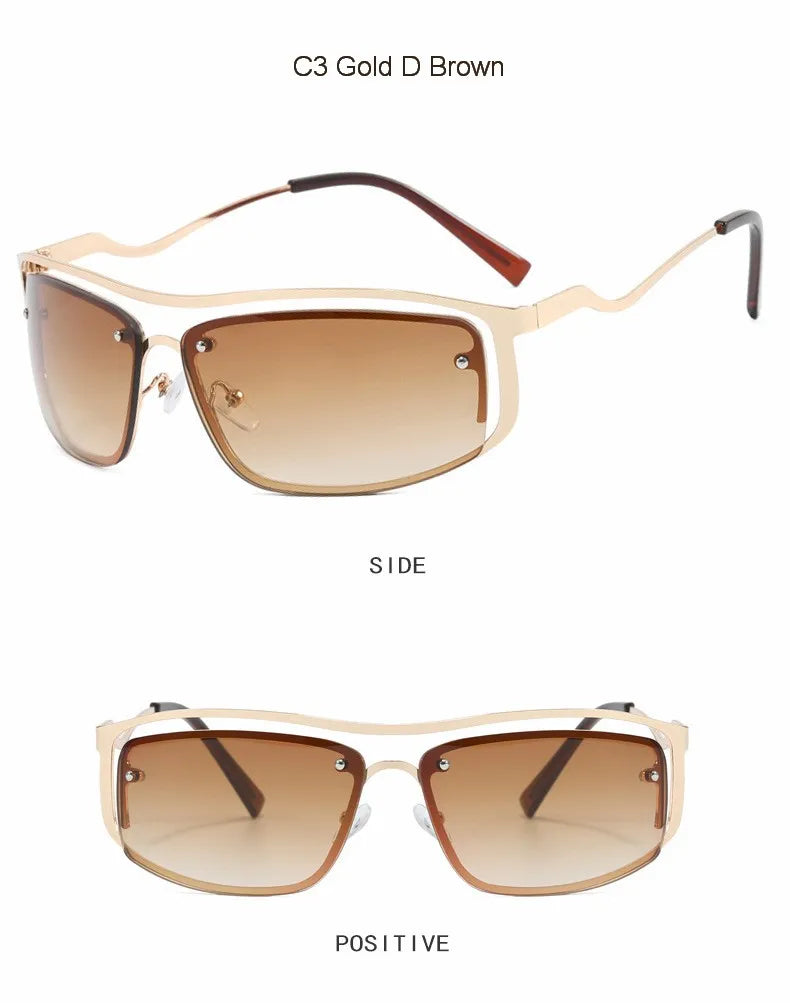 2025 Y2K Sports Punk Sunglasses - retinosa