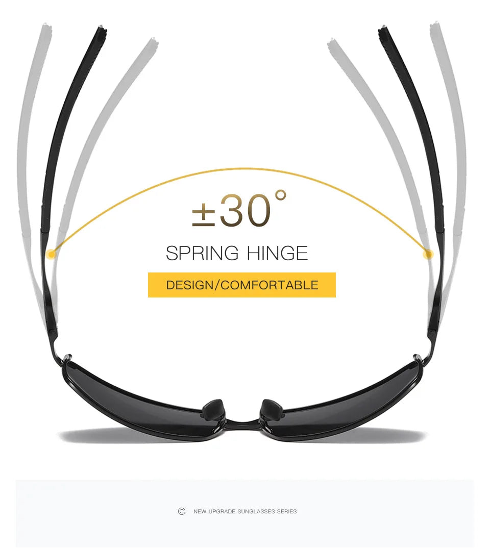 High-End Cool Polarized Night Vision Sunglasses