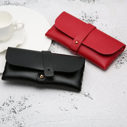 Classic Moulded Leather Protective Glasses Case