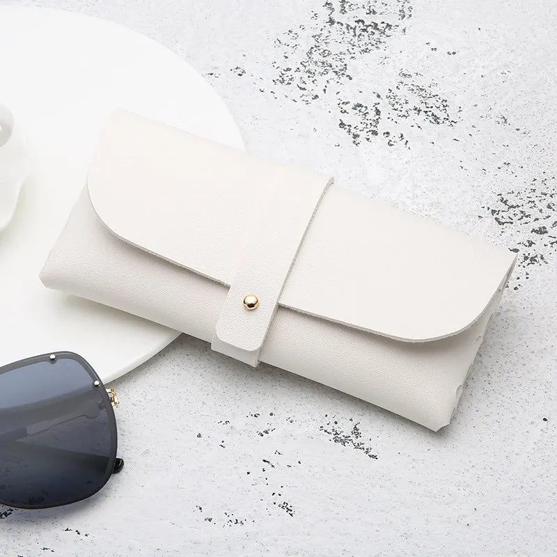 Classic Moulded Leather Protective Glasses Case