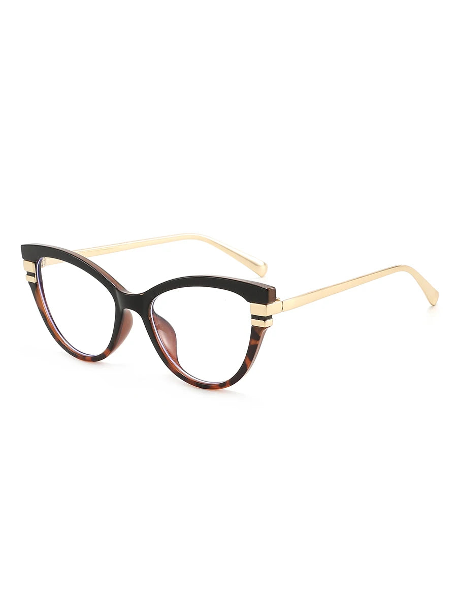 Chic retro cat-eye blue light glasses - retinosa