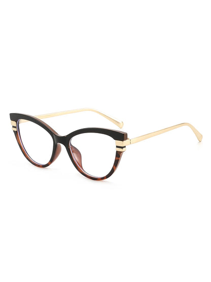 Chic retro cat-eye blue light glasses - retinosa
