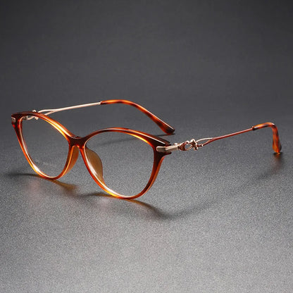 Cat Eye Oval Frame Blue Light Glasses for Women - retinosa