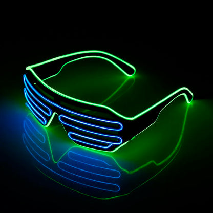 LED Luminous Halloween glasses