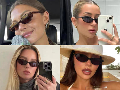 Cat Eye Fashion Retro Oval Women's Sunglasses