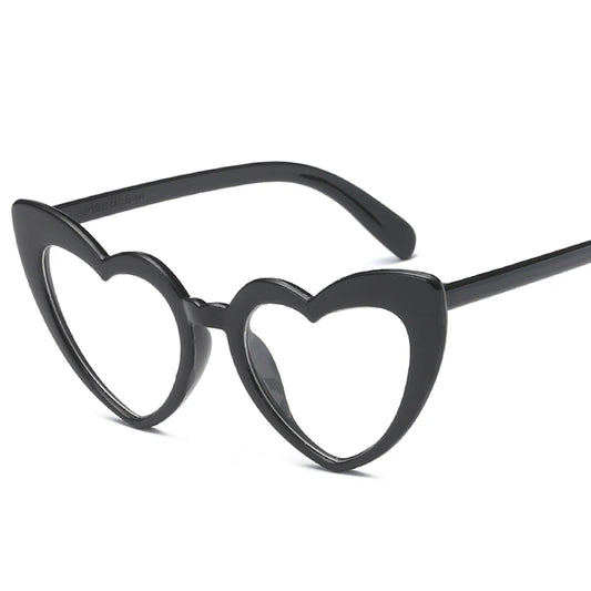 Heart Shaped Cat Eye Female Retro Love HELLOWEEN Sunglasses