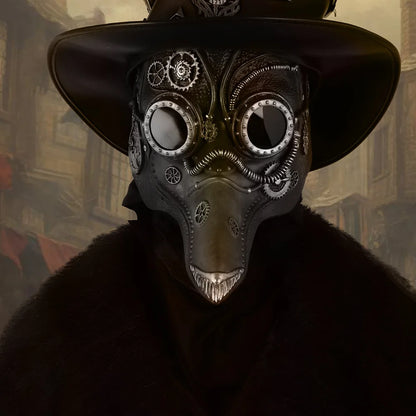 Bird Mask Long Nose Beak Cosplay Steampunk Halloween