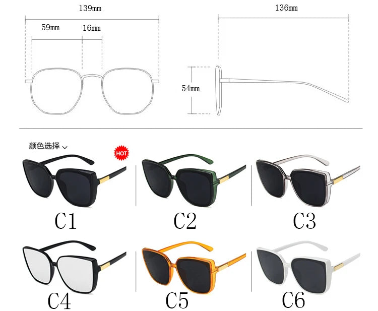 Fashion Vintage Classic Women Sunglasses