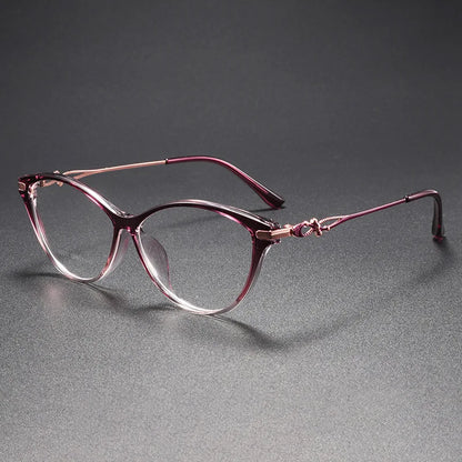 Cat Eye Oval Frame Blue Light Glasses for Women - retinosa