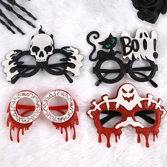 Halloween Spider Bat Death Demon Glasses