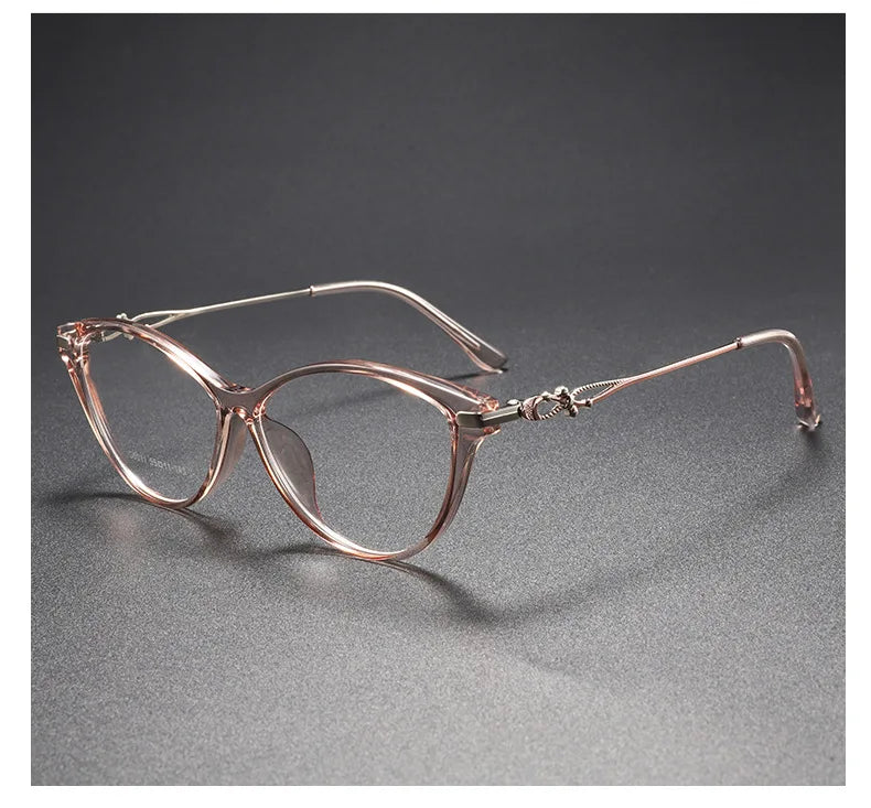 Cat Eye Oval Frame Blue Light Glasses for Women - retinosa