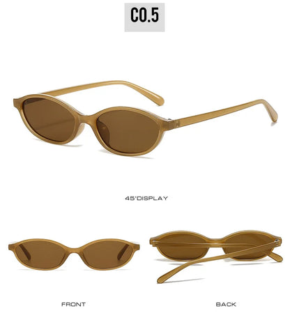 Cat Eye Fashion Retro Oval Women's Sunglasses