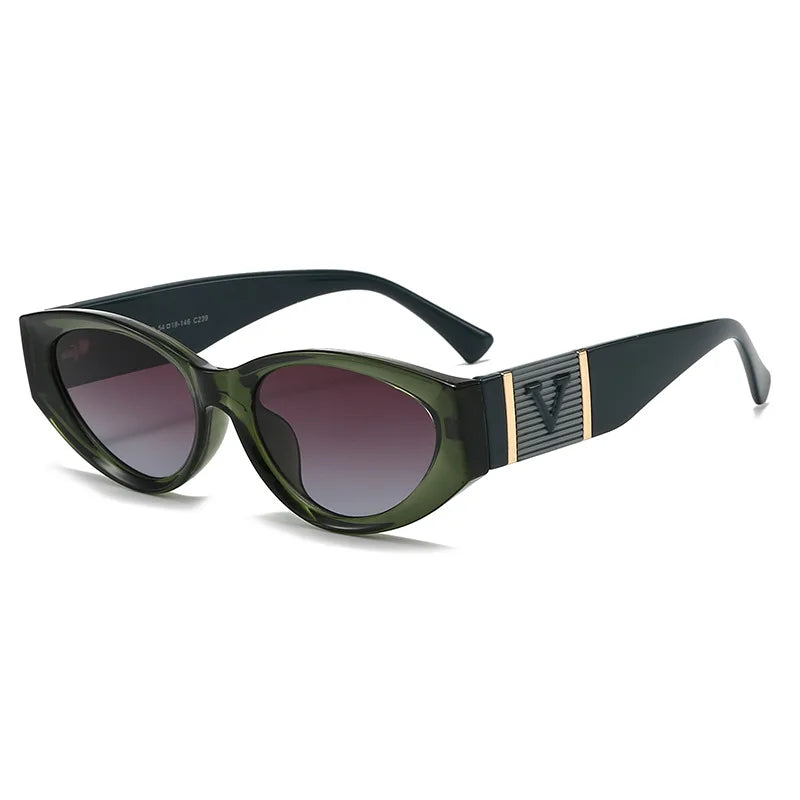 Cat eye for women small luxury retro Sunglasses - retinosa