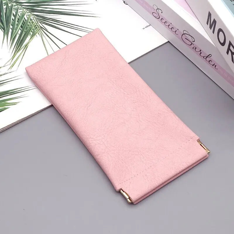 Glazzy Soft Leather Elastic Plate Glasses Case
