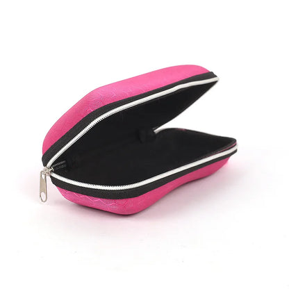 Portable Lanyard Zipper Glasses Case