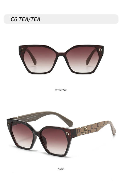 Cateye Glamour Fashion Luxury Sunglasses for Women's