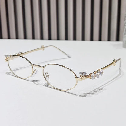 Metal Oval Frame Sunglasses Vintage Outdoor
