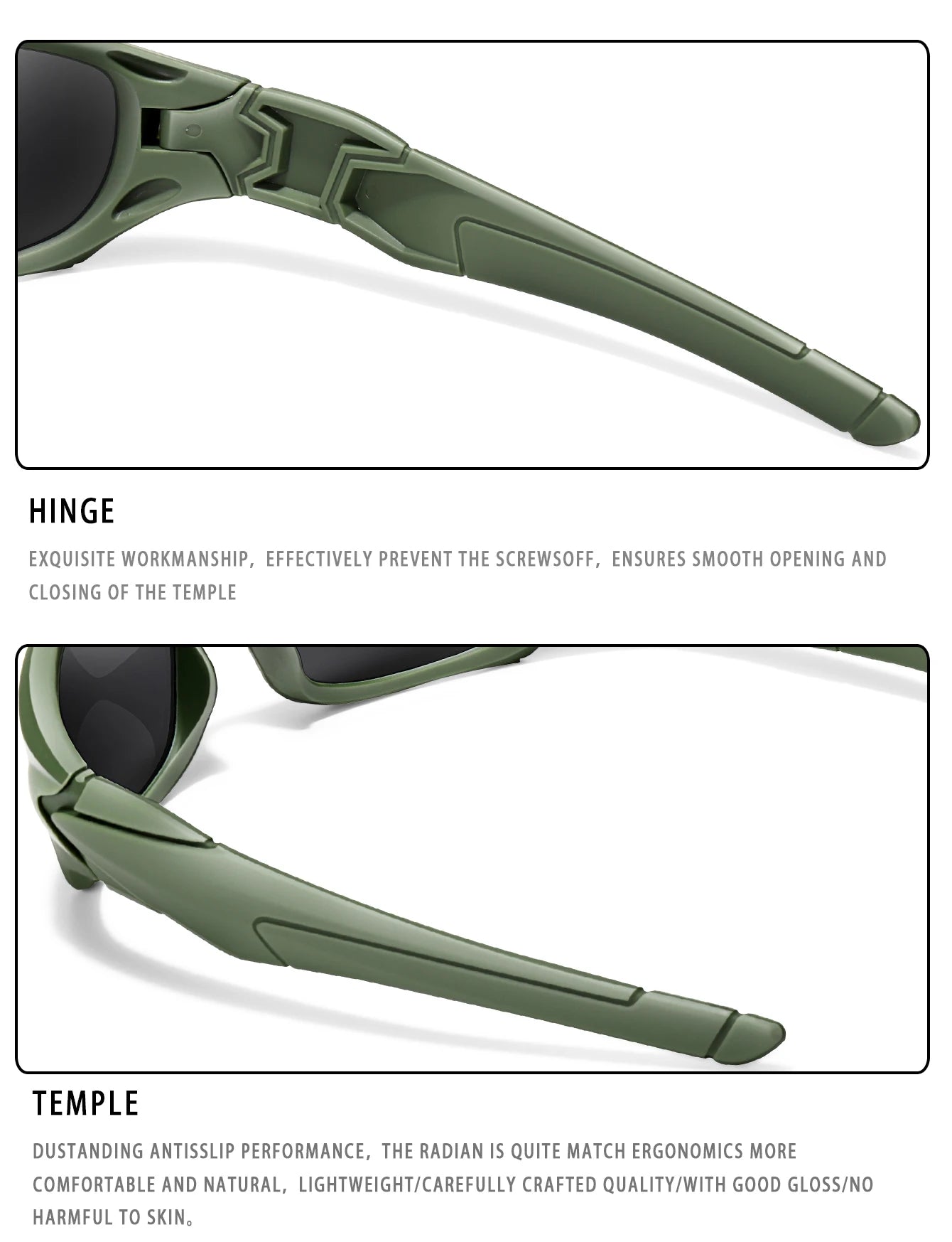 Polarized Classic Camouflage Shades with UV Protection