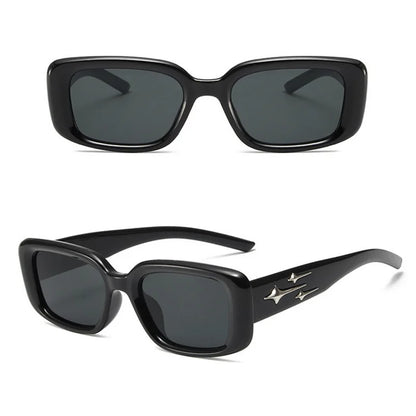 New Retro Y2K Style Small Square Sunglasses - retinosa