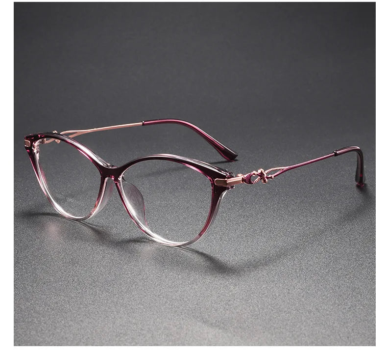 Cat Eye Oval Frame Blue Light Glasses for Women - retinosa