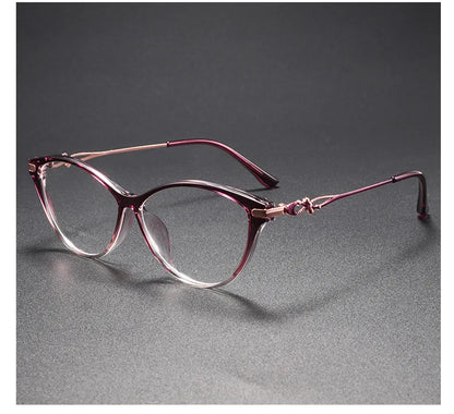 Cat Eye Oval Frame Blue Light Glasses for Women - retinosa