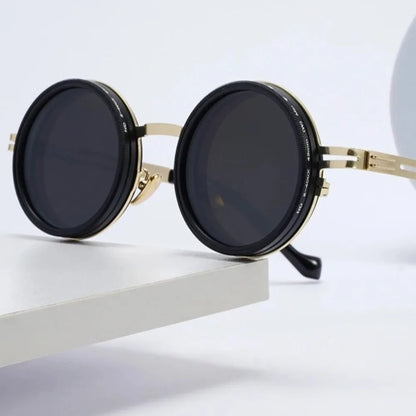 ND2-400 Adjustable Round Dimming Polarized Glasses