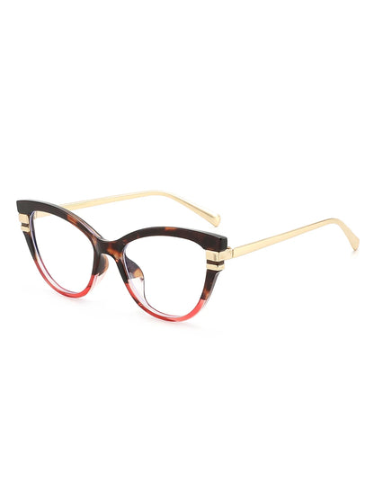 Chic retro cat-eye blue light glasses - retinosa