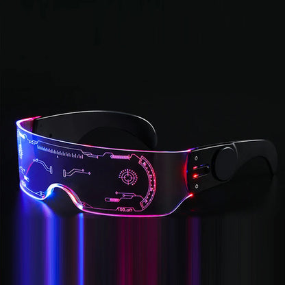 LED Neon Luminous Glow Party Glasses